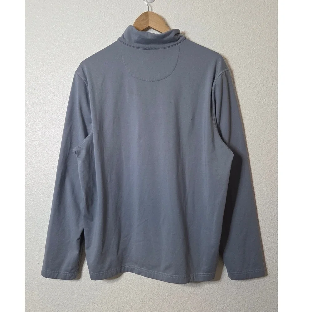 Jack Nicklaus Blue Performance‎ Quarter Zip Pullover Men's Medium Golf Athletic